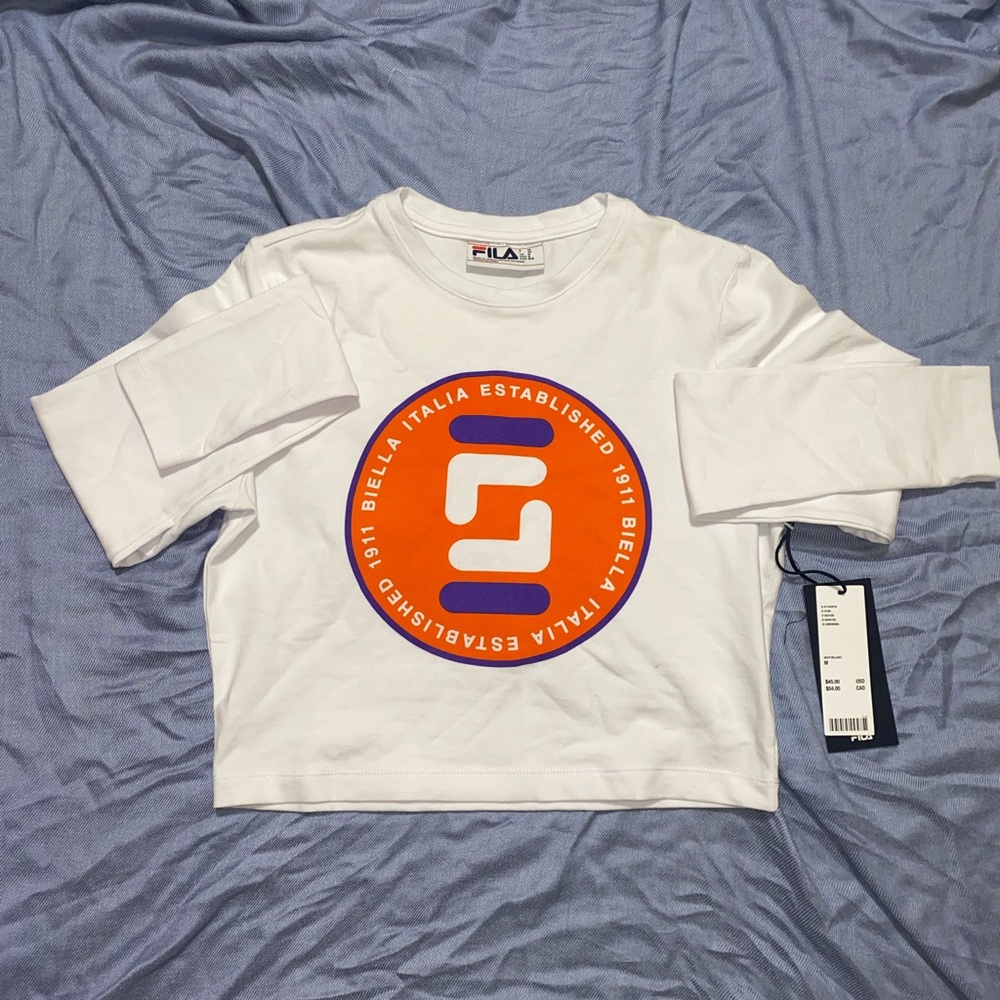 FILA UO exclusive Geri cropped long sleeve top